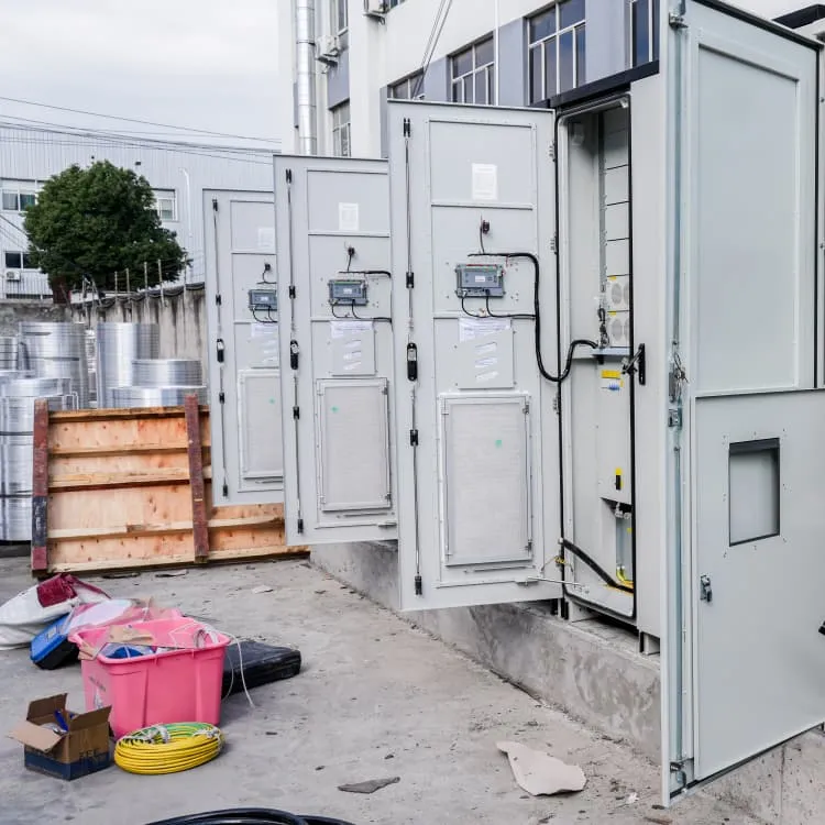 Container outdoor power supply settings
