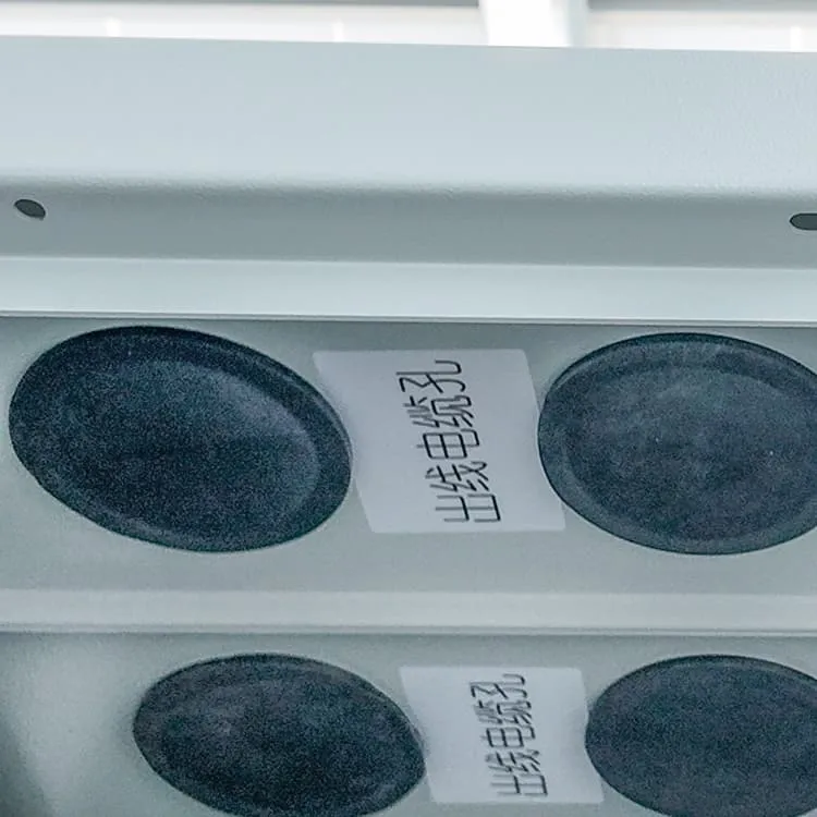 Open Battery Cabinet