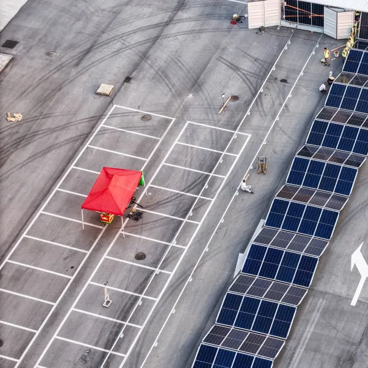 30mw energy storage battery compartment structure