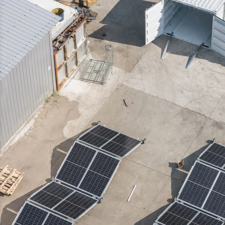 Canadian Island solar Folding Container Wholesale