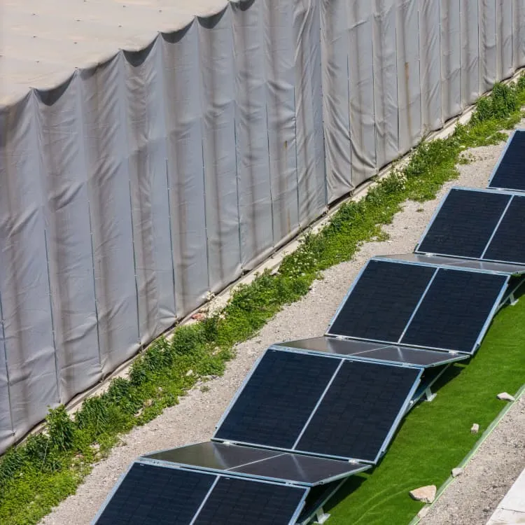 Charging pile configuration energy storage