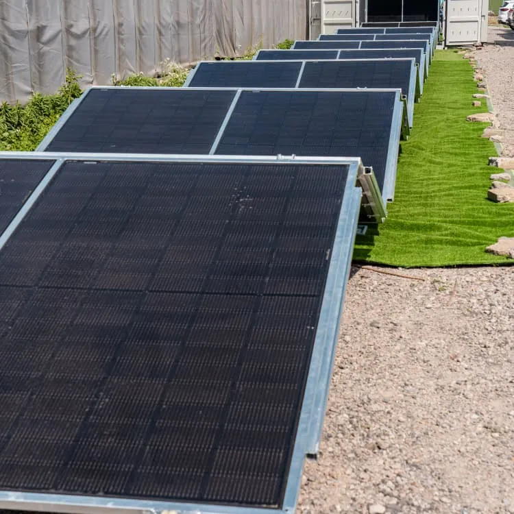 Solar power generation installation on-site energy