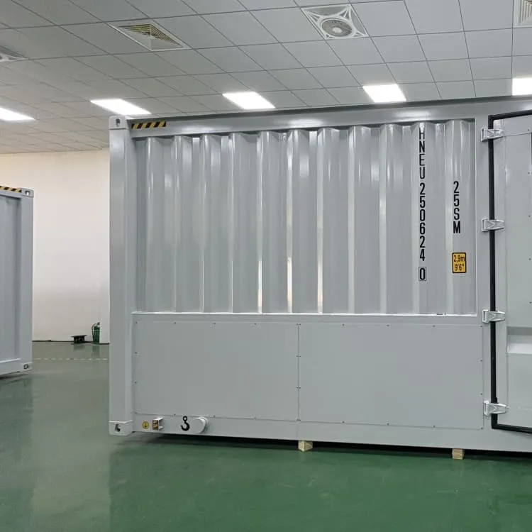 Energy storage container design specifications and requirements