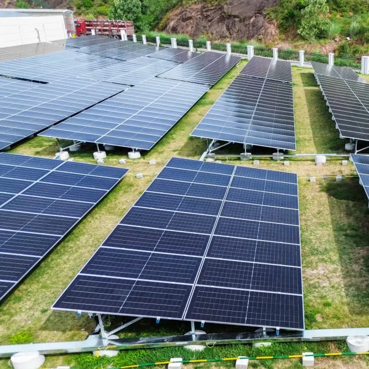 solar panels at the Oman factory