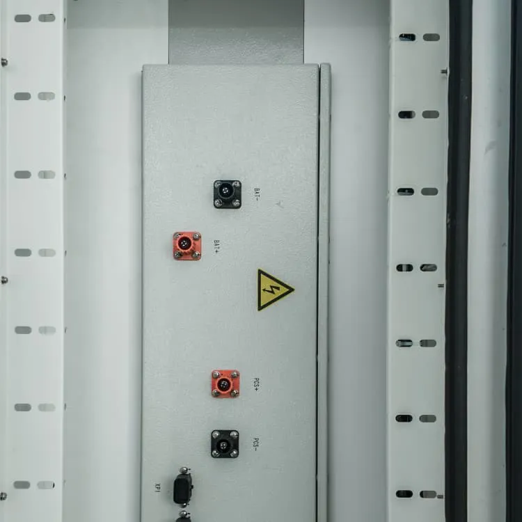 Container connected to solar power supply