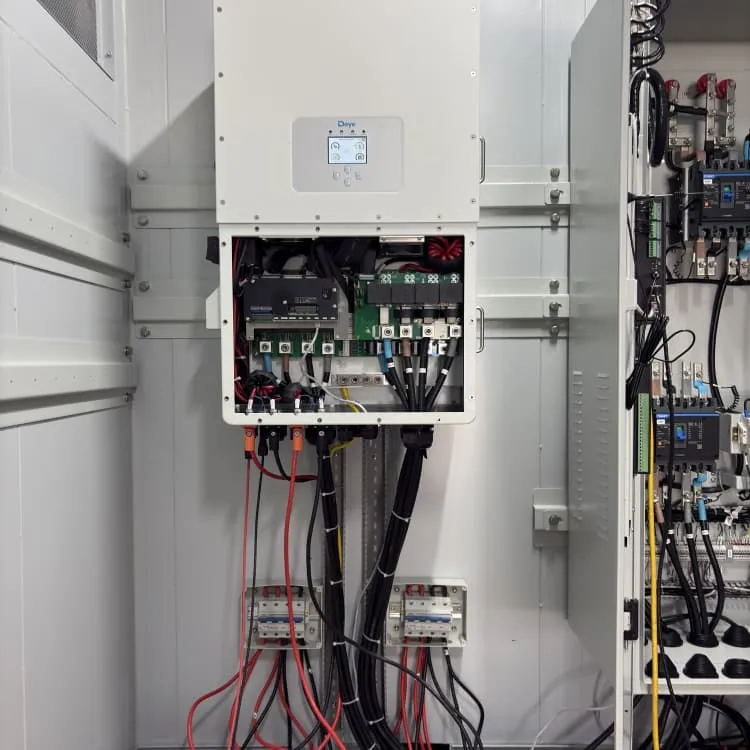 Energy storage cabinet in a large French industrial park