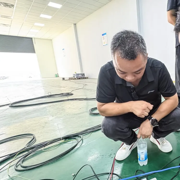Safe distance for wind and solar hybrid operation of communication base stations